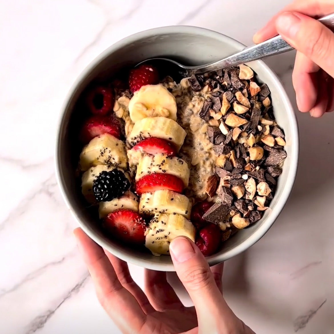 Shaken Brown Sugar Espresso Overnight Oats &ndash; PPP Coffee